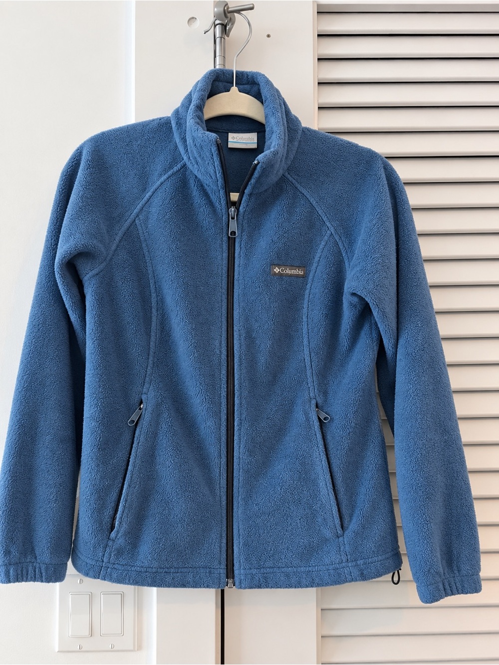 Columbia Women's Blue Fleece Full-Zip Jacket